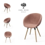 Krzesło KR-502 Ruby Kolory Tkanina City 61 Design Italia 2025-2030